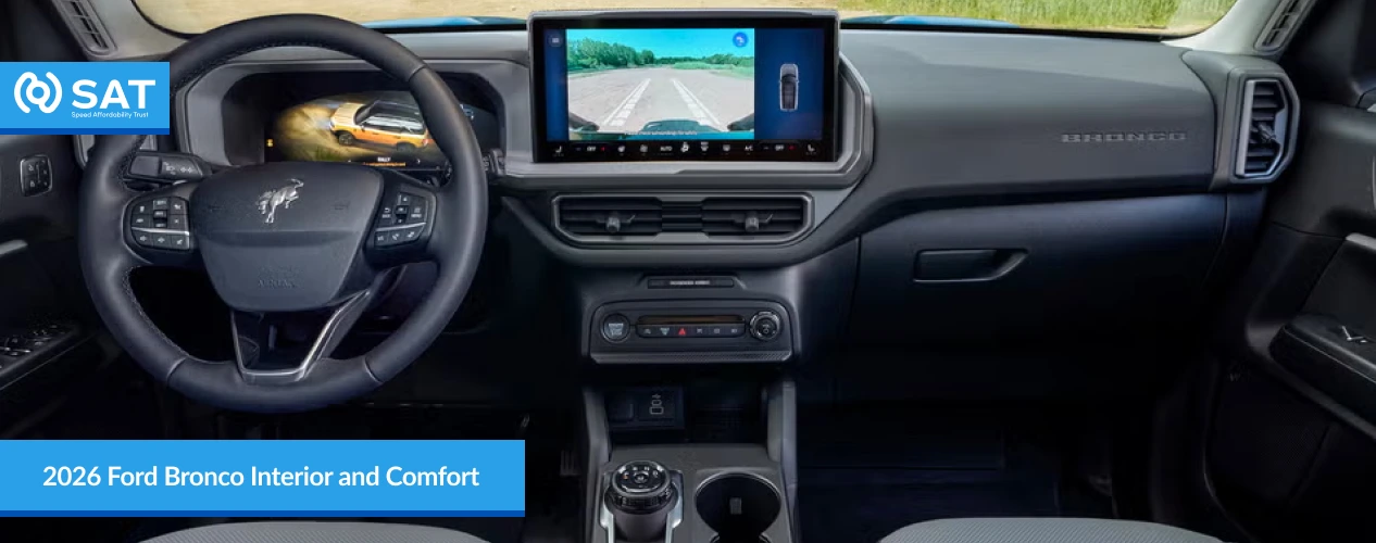 2026 Ford Bronco Interior and Comfort